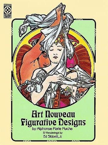 книга Art Nouveau Figurative Designs, автор: Alphonse Marie Mucha, Ed Sibbett